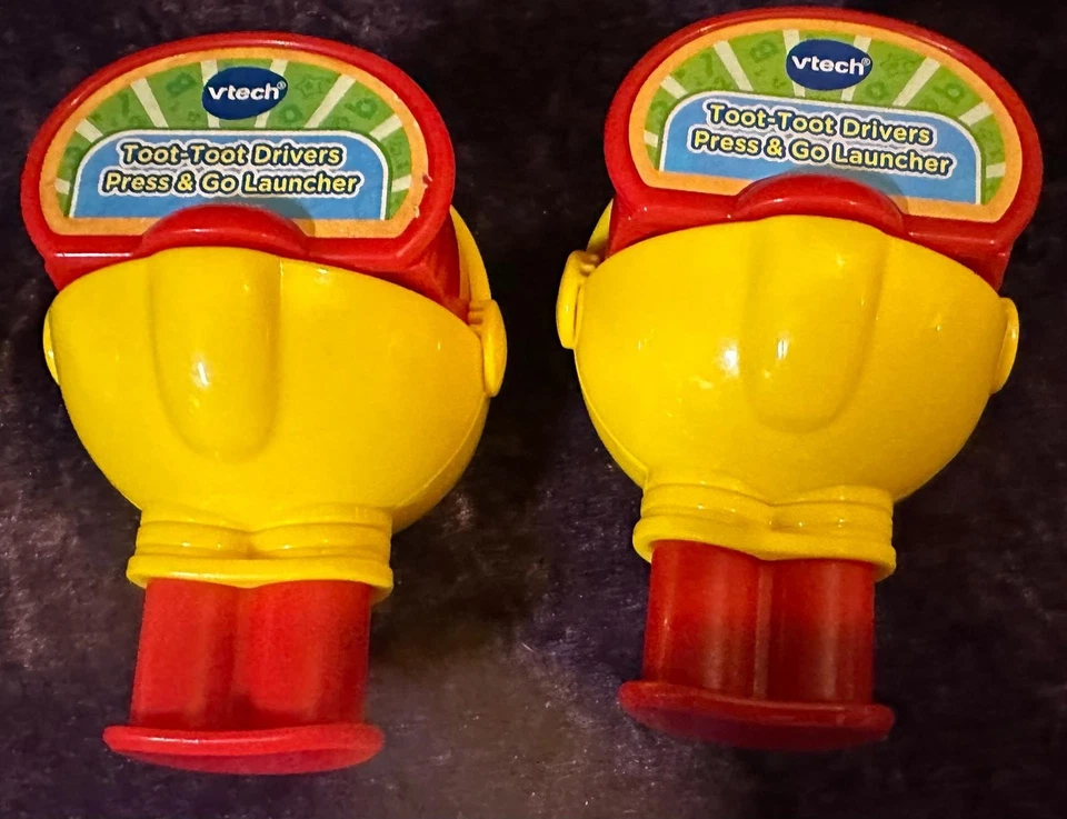 2x VTech Toot Toot Drivers - Press & Go Launchers - Image 1 of 1
