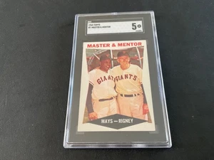 1960 Topps Master & Mentor Willie Mays #7 SCC 5 EX - Picture 1 of 10
