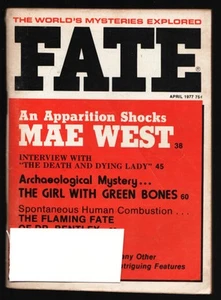 Destino 4/1977-Clark-Aparición Scares Mae West-Combustión Humana Espontánea-Pulpa-F - Imagen 1 de 2