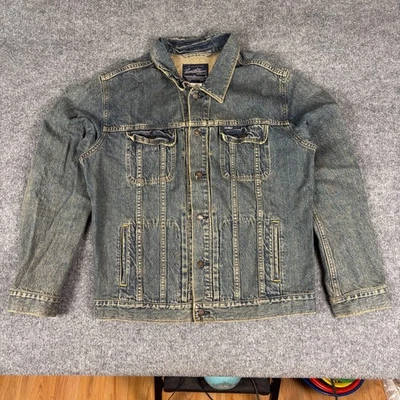 Chaqueta Levi Strauss Signature Para Hombre XL Denim Azul Jean Foto 1 de 4