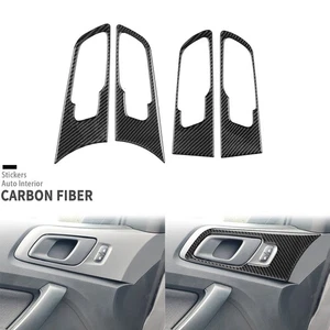 4Pcs Carbon Fiber Interior Door Handle Frame Cover For Ford Ranger Sport 2019-22 - Bild 1 von 21