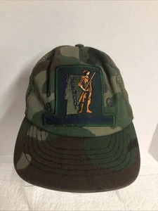 De Colección Green Mountain Boys Vermont Ejército Guardia Nacional Camuflaje Malla SnapBack Sombrero EE. UU. - Imagen 1 de 8