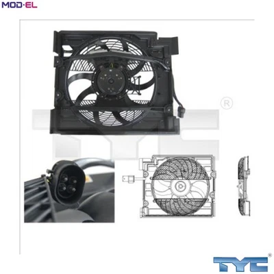FAN ENGINE COOLING 803-0006 FOR BMW M51D25 2.5L M52B20 2.0L M52B28 2.8L M52B25 - Image 1 of 4