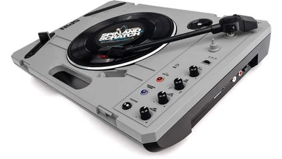 Reloop Spin Portable Turntable with Scratch Vinyl - Image 1 of 4