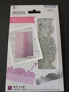 ⭐️ New Crafters Companion Gemini Edge'ables Fleur-De-Lis Papercraft Die (A5 - Picture 1 of 2