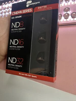 PolarPro Shutter Collection 3-Pack (ND4, ND8, ND16) for DJI Spark - Image 1 of 3