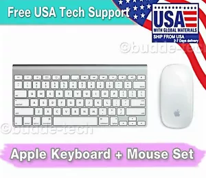 *AUTHENTISCH* Original Apple Tastatur + Maus Set Wireless Bluetooth Aluminium weiß - Bild 1 von 6