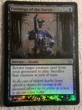 Footsteps of the Goryo Saviors of Kamigawa MT Foil 68/165 Uncommon