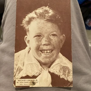 MICKEY DANIELS-OUR GANG-1920-ARCADE CARD G - Picture 1 of 5