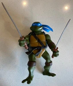 Teenage Mutant Ninja Turtles TMNT Leonardo 12" Figure w/ Swords Playmate 2002 - Bild 1 von 24