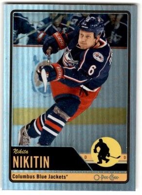 Nikita Nikitin 2012-13 O-Pee-Chee Rainbow #390 Columbus Blue Jackets - Image 1 of 2