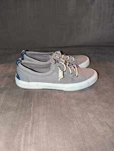 Sperry Women's Crest Vibe Top Sider Gray Sneakers Boat Shoes Size 7 - Picture 1 of 5