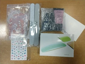 Jofay Fashion Press On French Tip Soft Gel Short Nails Kit-240 Pcs. E15D - Picture 1 of 8