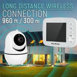 3.5 Baby Monitor With Two-Way Audio And Night Vision - Picture 1 of 9