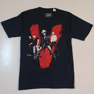 U2 Vertigo 2005 Concert Tour Edun Live Black Shirt Adult Sz Med - Picture 1 of 7