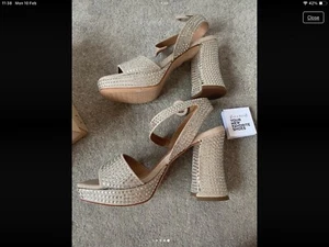 Anthropologie Vicenza Heels/Sandals Size UK 4 - Picture 1 of 8