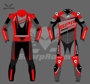 Traje de cuero Sharp Racer SPR para motocicletas motocicletas carreras traje para mujer/hombre - Imagen 1 de 3