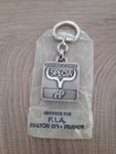 Ancien porte-clés FIA metal argenté key ring old keychain SPECIA VÉTÉRINAIRE 
