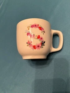 Taza de café de colección Initial S expresión moderna - Imagen 1 de 3