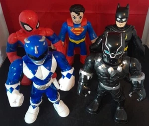 Marvel, DC Comics & Power Rangers 10" Five Figure Bundle - Picture 1 of 11