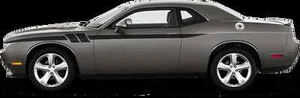 Side Accent Hash Vinyl Graphics Decals Stripes for Dodge Challenger 2008-2014 - Bild 1 von 1