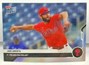 Jake Arrieta 2020 Topps Now Road To Opening Day #OD-283 - PHILLIES - SP /496