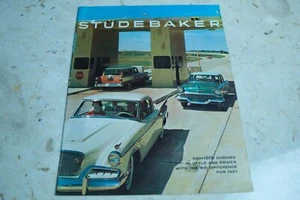 CATALOGO BROCHURE VENDITA AUTO STUDEBAKER 1957 VINTAGE - Foto 1 di 2