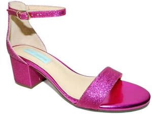 Sandalias de noche Betsey Johnson Miri para mujer fucsia talla 7,5 M - Imagen 1 de 6