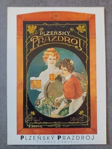 (CP070) Carte affiche Illustrateur Plzensky Prazdroj - Picture 1 of 1
