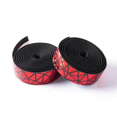 Road Bike Handlebar Tape Cycling Reflective Soft PU EVA Anti-Slip Bycicle Tapes - Image 1 of 4