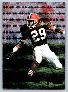 Eric Turner Fleer Metal 1995 47 Cleveland Browns