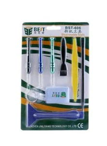 Kit de herramientas de reparación de destornilladores para iPhone Samsung Sony HTC Pry Tools 9 piezas - Imagen 1 de 8