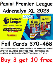 PANINI ADRENALYN XL PREMIER LEAGUE 2023 Foil Shiny 370-468 ALL CARDS IN STOCK