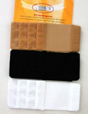 KLEIBER & CO. BH Verlängerung nähfrei 4cm oder 5,5 cm x 11,5 cm breit Längen einstellbar
