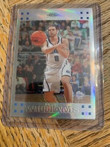 2007-08 Topps Chrome Utah Jazz Refractor 881/999 Deron Williams