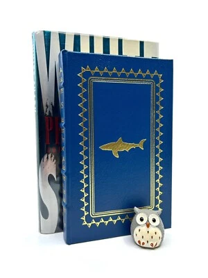 EASTON PRESS Jaws Peter Benchley Leather Shark Attack Reader's Choice +BONUS Foto 1 de 4