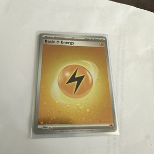 Lightning Energy - Cosmos Holo - Pokemon Scarlet Violet 151 Basic Energy Card