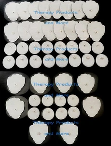 REPLACEMENT MASSAGE PADS (24 LG + 24 SM OVAL) FOR PALM / ECHO DIGITAL MASSAGER - Picture 1 of 1