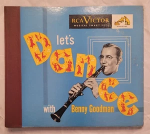 HEARđź‘‚Benny Goodman Let's Dance RCA Victor P 188 Album V+ 4X 78 RPM - Picture 1 of 24