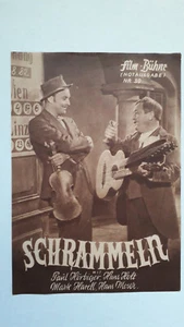 Film-Bühne 3.Jahrgang Nr.39 Schrammeln - TOP Filmprogramm Notausgabe von 1944 - Picture 1 of 2