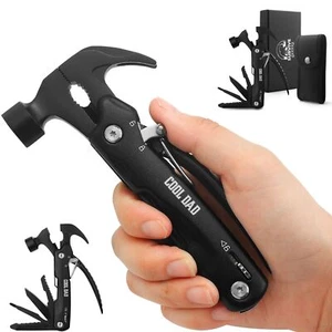Multitool - Cool Gifts for Dad Men & Camping Enthusiasts - Hammer Gadget Stuff - Picture 1 of 6