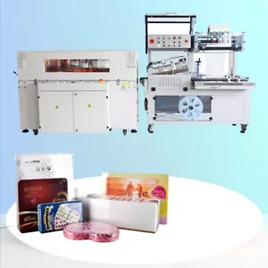 Combination Semi-Automatic Plastic L Bar Heat Sealing Shrink Wrapping Machine - Picture 1 of 11