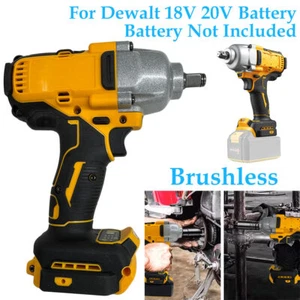 Cordless Impact Wrench For Dewalt 18V 20V Battery Brushless 1/2" High Torque AU - Picture 1 of 12
