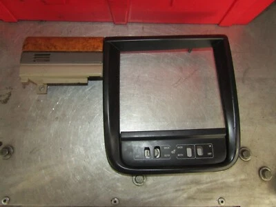 1998-2002 Lincoln Continental OEM radio bezel trim 98 99 00 01 02 — 第 1/4 张图片
