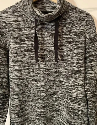 Suéter Pullover Negro Buffalo David Bitton Para Hombre Talla S Manga Larga Cuello Simulado Foto 1 de 4