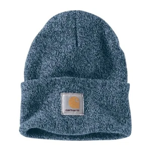 Brandneu Original Carhartt Blue Beanie Uhrenmütze. Unisex. Rippenstrick: 950473 - Bild 1 von 1