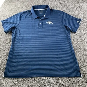 Seattle Seahawks Polo Shirt Adult 2XL Blue Adidas Football NFL Climachill Mens - Picture 1 of 8