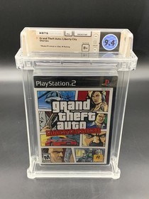 Grand Theft Auto: Liberty City Stories PS2 CGC Graded 9.4 B+ Sealed