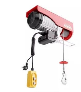 Electric Hoist 220v Home Small Crane Hoist Winch 1/0.5 Tons Winch Lift Crane - Picture 1 of 27