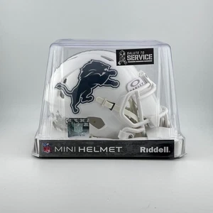 Mini casco de fútbol americano Detroit Lions Riddell Speed 2024 Salute To Service 3 - Imagen 1 de 4